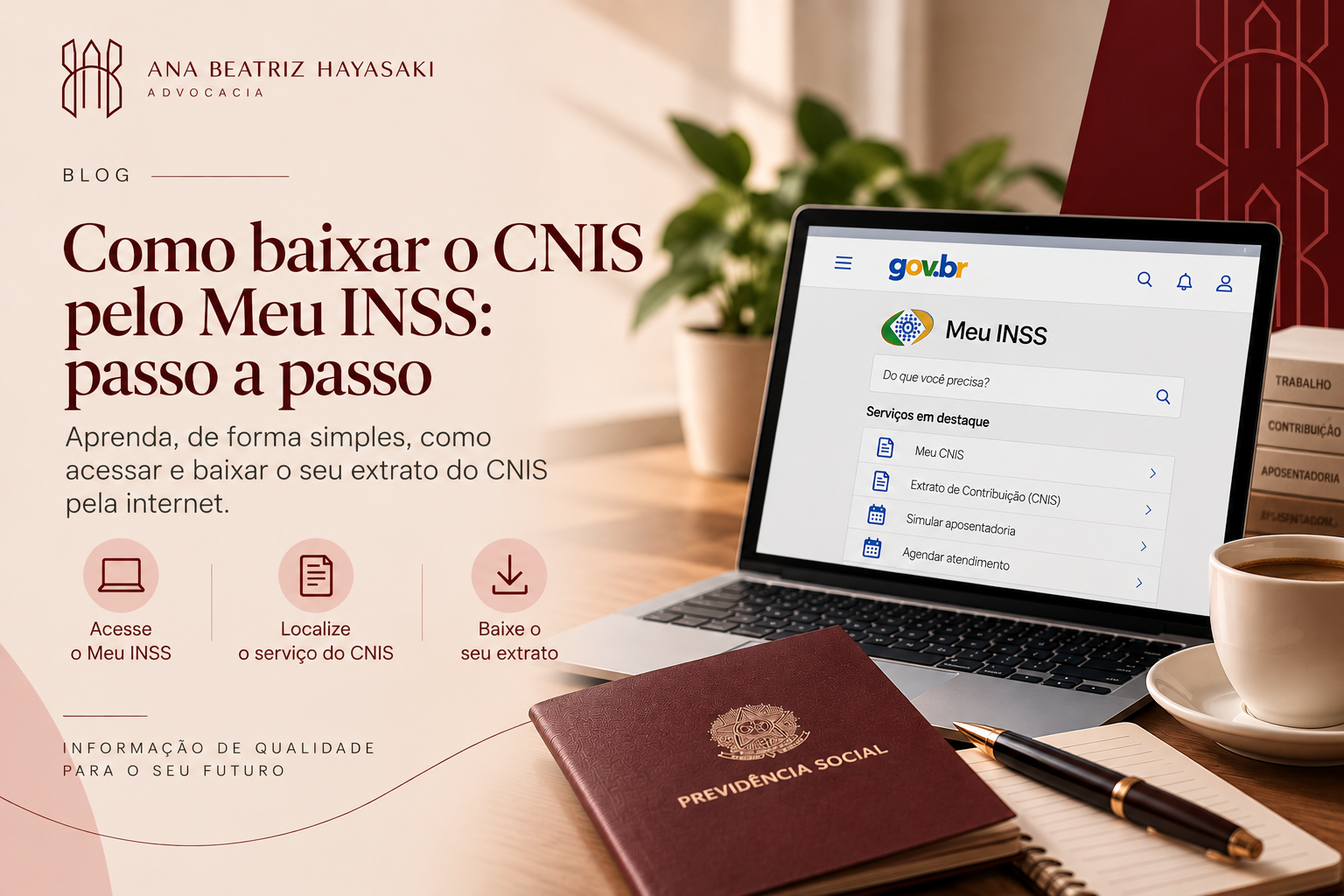 Capa do artigo sobre como baixar o CNIS pelo Meu INSS